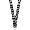 Buckle-Down Lanyard-1.0-Superman Shield Splatter Black/White -Fashion Clothing Store 51cdC5xNcJL. AC SR736920