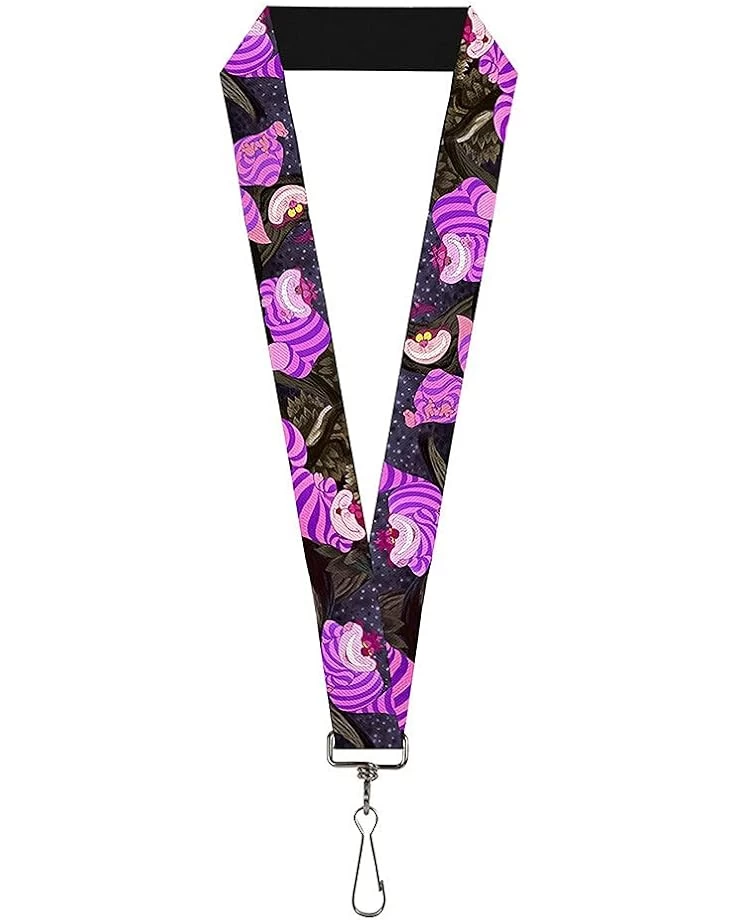 Buckle-Down Lanyard-1.0-Cheshire Cat Tree Poses 3 Buckle-Down Lanyard-1.0-Cheshire Cat Tree Poses