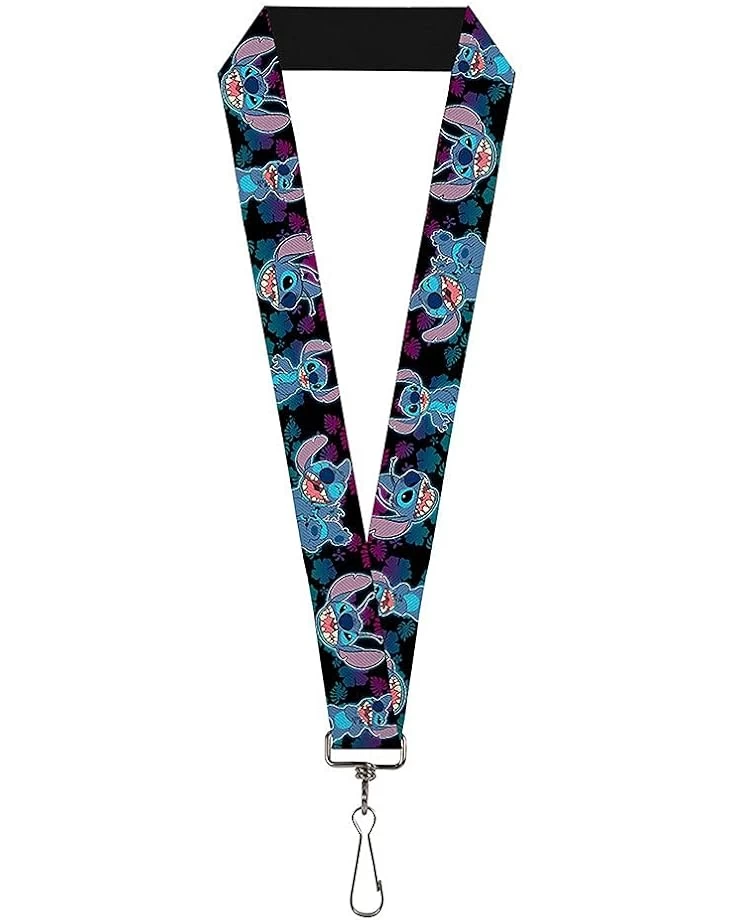 Buckle-Down Lanyard-1.0-Stitch 2-expressions/2-poses Tropical Flora 3 Buckle-Down Lanyard-1.0-Stitch 2-expressions/2-poses Tropical Flora