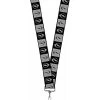 Buckle-Down Unisex-Adult's Lanyard-1.0"-Steal Your Face Blocks Black/White-Gray/bla, Multicolor, One-Size -Fashion Clothing Store 51yyDCsNloL. AC SR736920