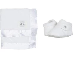 UGG Kids Bixbee Bootie And Lovey Blanket Set (Infant/Toddler)