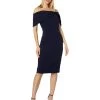 Vince Camuto Off-the-Shoulder Dress With Bow Collar -Fashion Clothing Store 6179RrqyKxL. AC SR736920