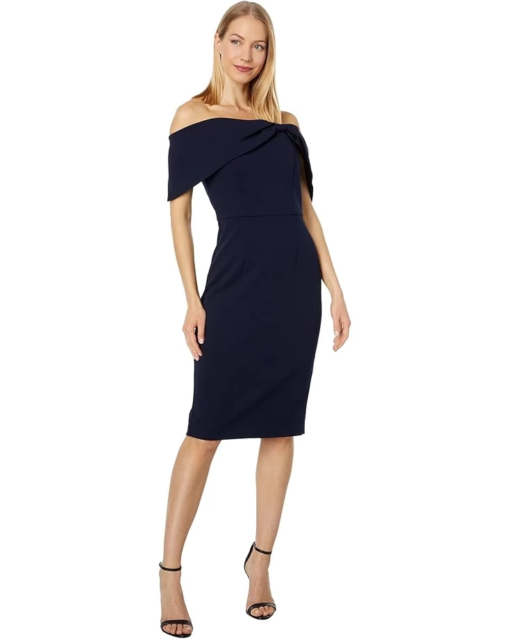 Vince Camuto Off-the-Shoulder Dress With Bow Collar 3 Vince Camuto Off-the-Shoulder Dress With Bow Collar