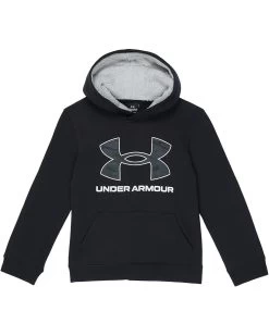 Under Armour Kids Halftone Logo Hoodie (Big Kids)