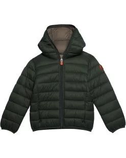 Save The Duck Kids Dony Hooded Jacket (Toddler/Little Kids/Big Kids)