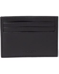 COACH Refined Card Case In Signature Jacquard