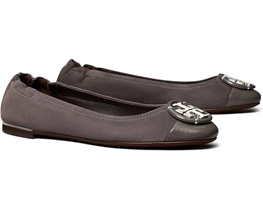 Tory Burch Multi Logo Cap-Toe Ballet 3 Tory Burch Multi Logo Cap-Toe Ballet