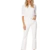 NYDJ Petite Slim Bootcut Ankle W/ Fray Hems In Optic White -Fashion Clothing Store 61TMJLVMLIL. AC SR736920