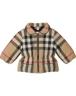 Burberry Kids Mollie Check New Jacket (Infant/Toddler)