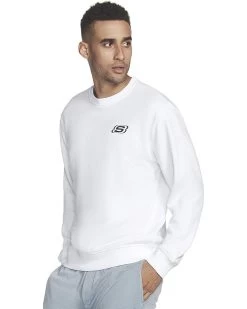 SKECHERS Men's Heritage Ii Crewneck Pullover Sweatshirt