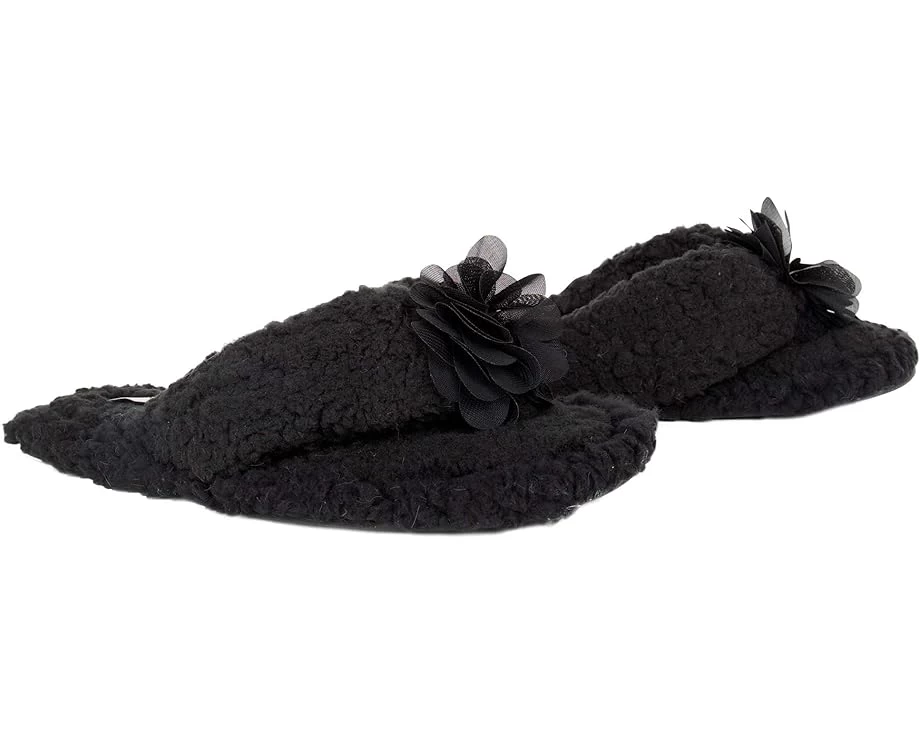 Jessica Simpson Women's Fluffy Plush Slide-On Sandal House Slippers With Memory Foam 3 Jessica Simpson Women's Fluffy Plush Slide-On Sandal House Slippers With Memory Foam