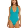 Trina Turk Ripple Rib Plunge One-Piece -Fashion Clothing Store 61fwjcItN7L. AC SR736920
