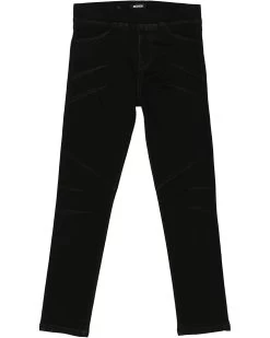 Hudson Kids High-Waist Moto Jegging In Black (Little Kids/Big Kids)