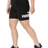 PUMA Essentials 7" Logo Short Leggings -Fashion Clothing Store 61w3DRYfe8L. AC SR736920