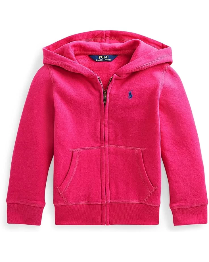 Polo Ralph Lauren Kids Long Sleeve Fleece Hoodie (Toddler) 3 Polo Ralph Lauren Kids Long Sleeve Fleece Hoodie (Toddler)