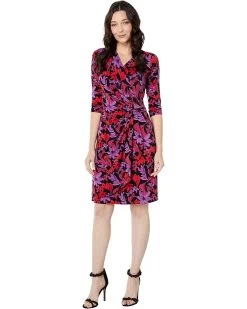 Tommy Bahama Clara Joyful Jewel 3/4 Sleeve Dress