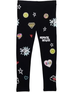 Chaser Kids Minnie Mouse Minnie Smiles Glitter Leggings (Toddler/Little Kids)