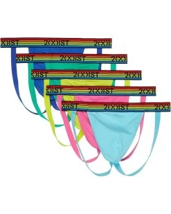 2(X)IST 5-Pack Pride Jock Strap