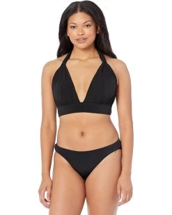 COCO REEF Heritage Athena Draped Halter Bikini Top