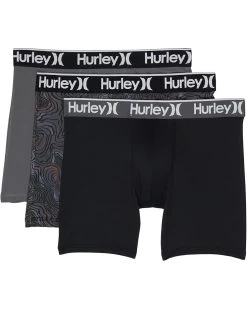 Hurley Regrind Mainline Boxer Briefs 3-Pack