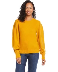 Karen Kane Poof Sleeve Sweater