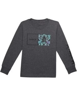 Hurley Kids Long Sleeve Graphic T-Shirt (Little Kids)