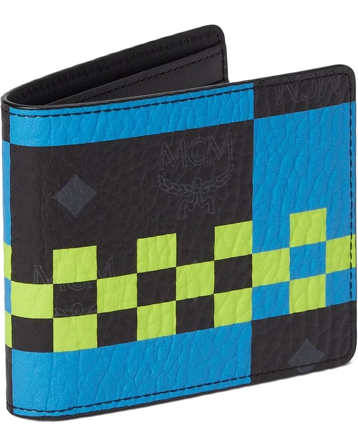 MCM Aren Checkerboard Visetos Small Wallet 3 MCM Aren Checkerboard Visetos Small Wallet