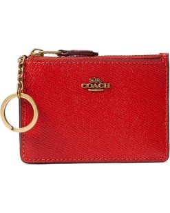COACH Box Program Cross Grain Mini ID Skinny