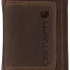 Carhartt Leather Triple-Stitched Trifold Wallet -Fashion Clothing Store 71SfMrNeohL. AC SR736920