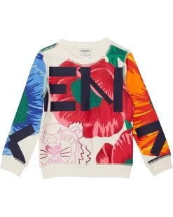 Kenzo Kids Maxi Floral Print Pullover (Toddler/Little Kids)
