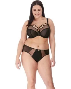 Elomi Sachi Underwire Plunge Strappy Bra