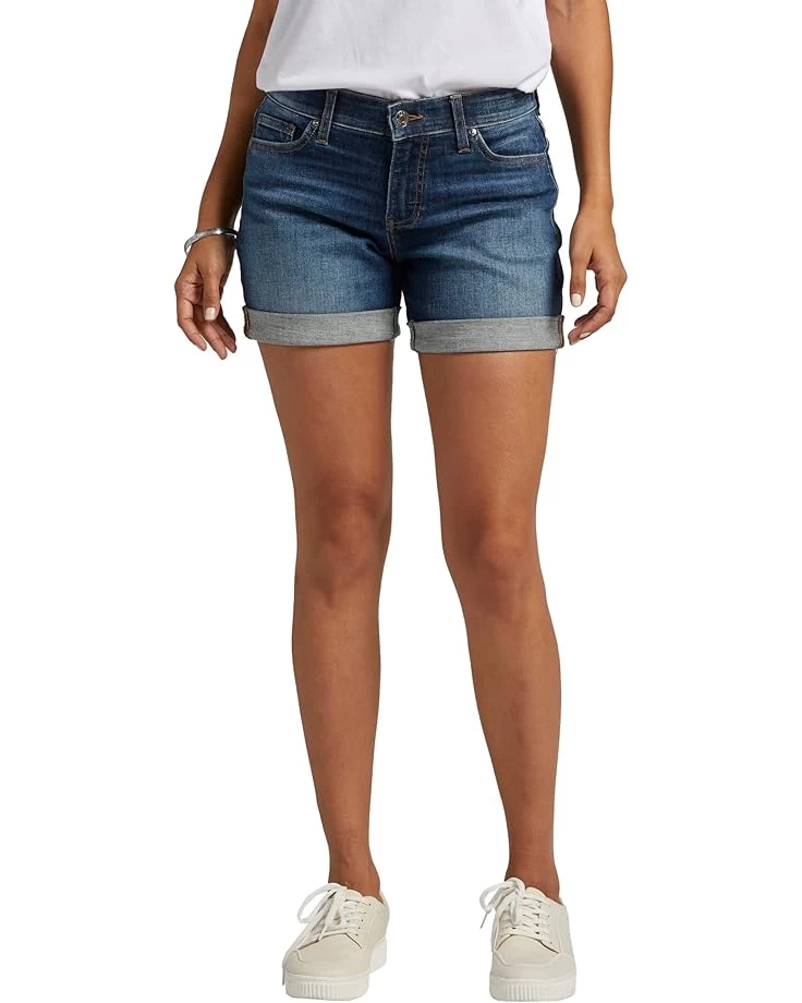 Jag Jeans Petite Alex Mid-Rise 4" Boyfriend Shorts 3 Jag Jeans Petite Alex Mid-Rise 4" Boyfriend Shorts