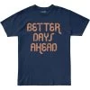 The Original Retro Brand Kids Cotton Better Days Ahead Crew Neck Tee (Big Kids)