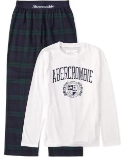 Abercrombie Kids Chain Holiday Flannel Sets (Little Kids/Big Kids)