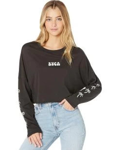 RVCA Palms Long Sleeve Tee