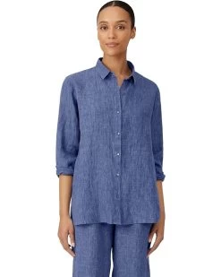 Eileen Fisher Classic Collar Shirt