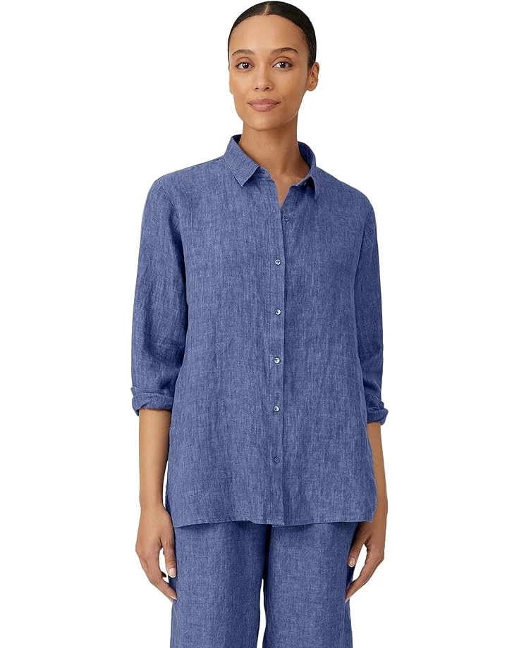 Eileen Fisher Classic Collar Shirt 3 Eileen Fisher Classic Collar Shirt