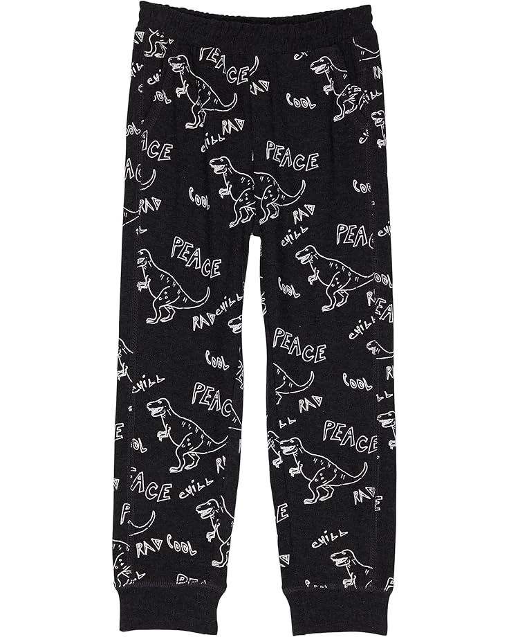 Chaser Kids Dino Jam Pants RPET Cozy Knit Beach Joggers (Big Kids) 3 Chaser Kids Dino Jam Pants RPET Cozy Knit Beach Joggers (Big Kids)