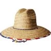 San Diego Hat Company Straw Lifeguard W/ Under Brim Print -Fashion Clothing Store 81B5LYNFHQL. AC SR736920