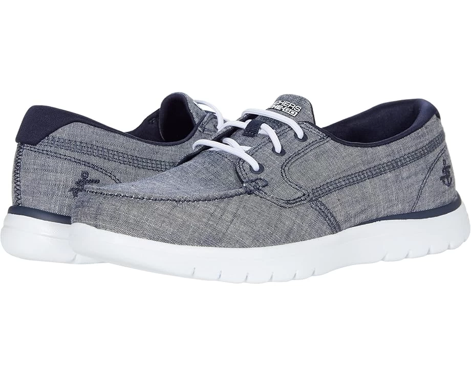 SKECHERS Performance On-The-Go Flex Linen Boat Shoe 3 SKECHERS Performance On-The-Go Flex Linen Boat Shoe