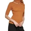 DKNY 3/4 Sleeve Turtleneck Top -Fashion Clothing Store 81CAYDaZYOL. AC SR736920