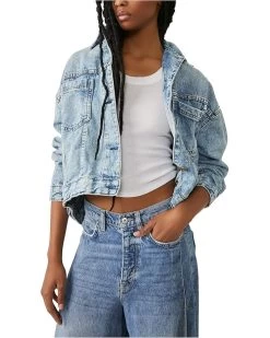 Free People Opal Swing Denim Jacket