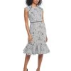Maggy London Women's Novelty Plaid Sheath With Cap Sleeve And Flounce Hem -Fashion Clothing Store 81FBSklUBmL. AC SR736920