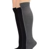 HUE Flat Knit Knee Socks 3-Pack -Fashion Clothing Store 81KijpJDReL. AC SR736920
