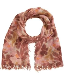 Chan Luu Cashmere And Silk Watercolor Floral Scarf