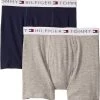 Tommy Hilfiger Kids 2-Pack Solid Boxer Briefs (Little Kids/Big Kids) 1 Tommy Hilfiger Kids 2-Pack Solid Boxer Briefs (Little Kids/Big Kids) -Fashion Clothing Store 81OvqfMiXoL. AC SR736920