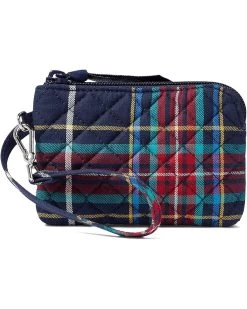 Vera Bradley Cotton Clip & Zip Mini Pouch Wallet