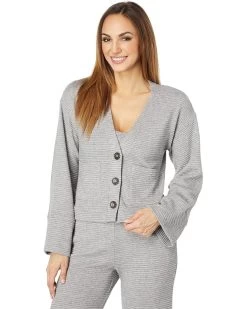 LAVENDER BROWN Sweater Knit Cardigan