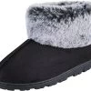 Jessica Simpson Women's And Girls Microsuede Super Soft Bootie Slippers With Indoor Outdoor Sole- Mommy & Me Set Options 1 Jessica Simpson Women's And Girls Microsuede Super Soft Bootie Slippers With Indoor Outdoor Sole- Mommy & Me Set Options -Fashion Clothing Store 81fyAVqhNDL. AC SR920736