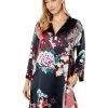 N By Natori Royal Garden - Satin Mandarin Sleepshirt -Fashion Clothing Store 81qSxjiFBKL. AC SR736920
